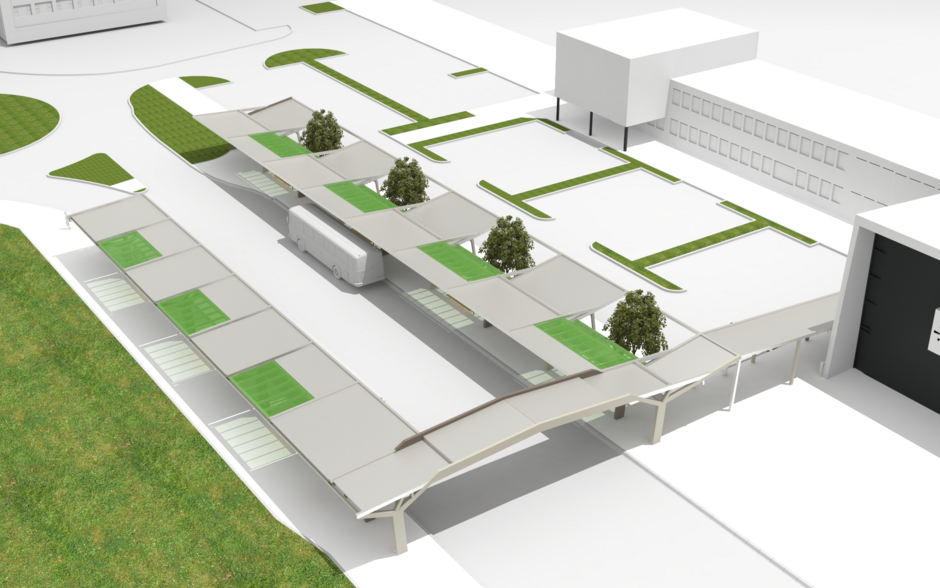 Autobusový terminál v Havířově posouvá design dopravních staveb