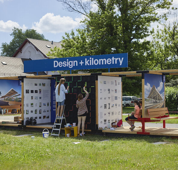 Výstava Design + kilometry v Ostravě