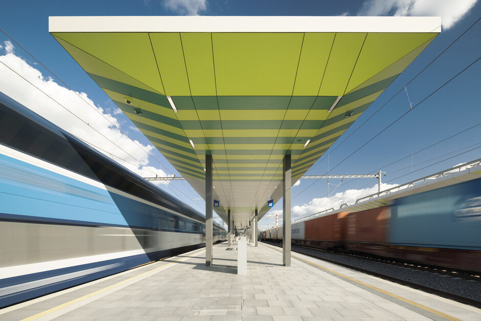 Train Corridor Prague-Hostivař