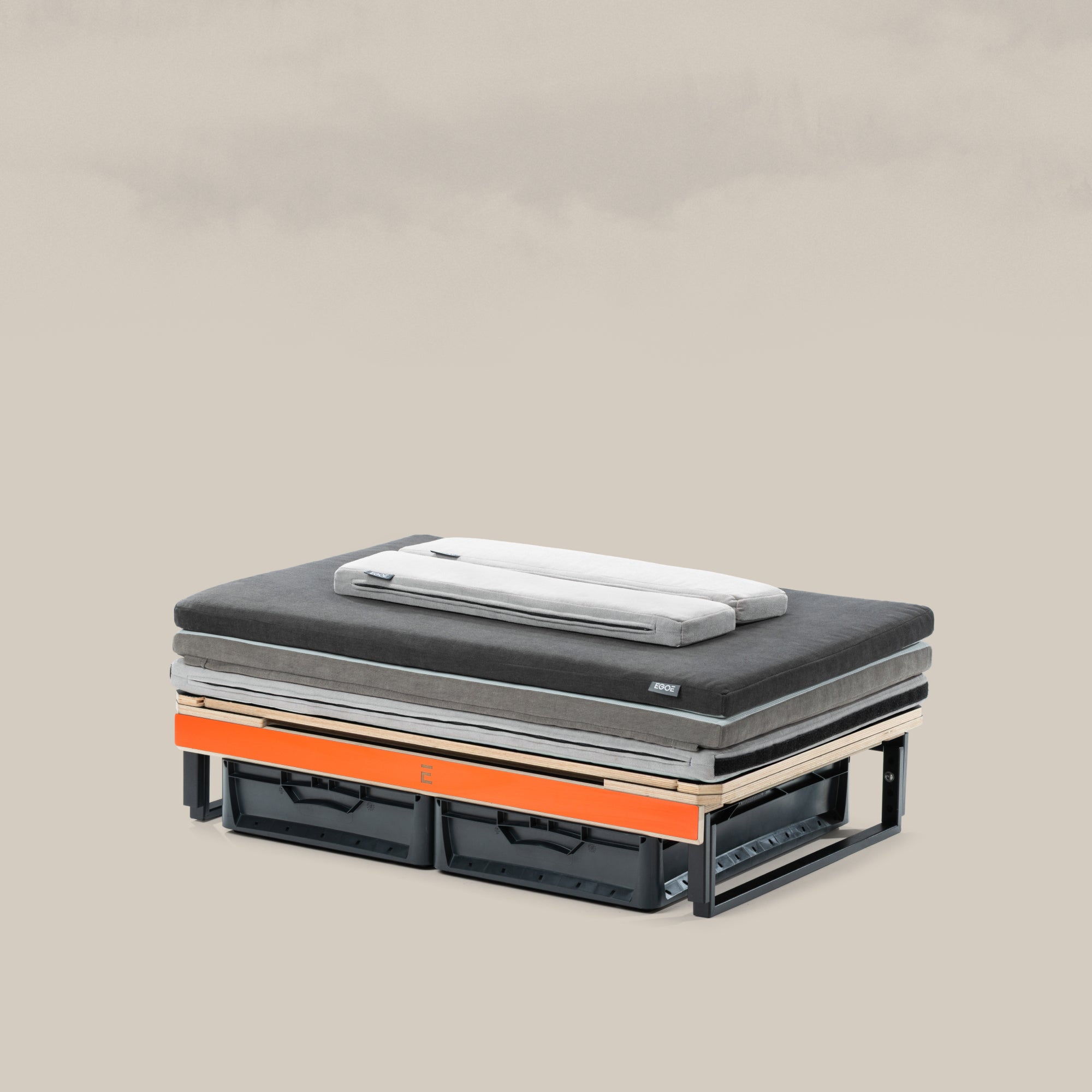 Orange-grey B